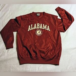Vintage Red Oak Alabama Crimson Tide Pullover Jacket Men's M ROLL TIDE